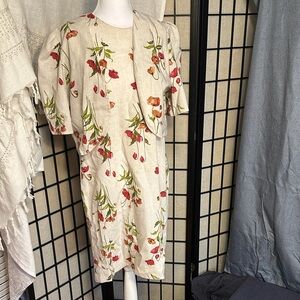 Francoise De France Midi Dress with Jacket